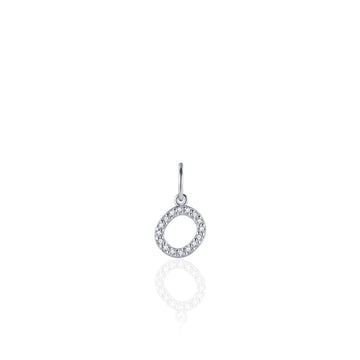 Gisser - Silver O Initial Pendant
