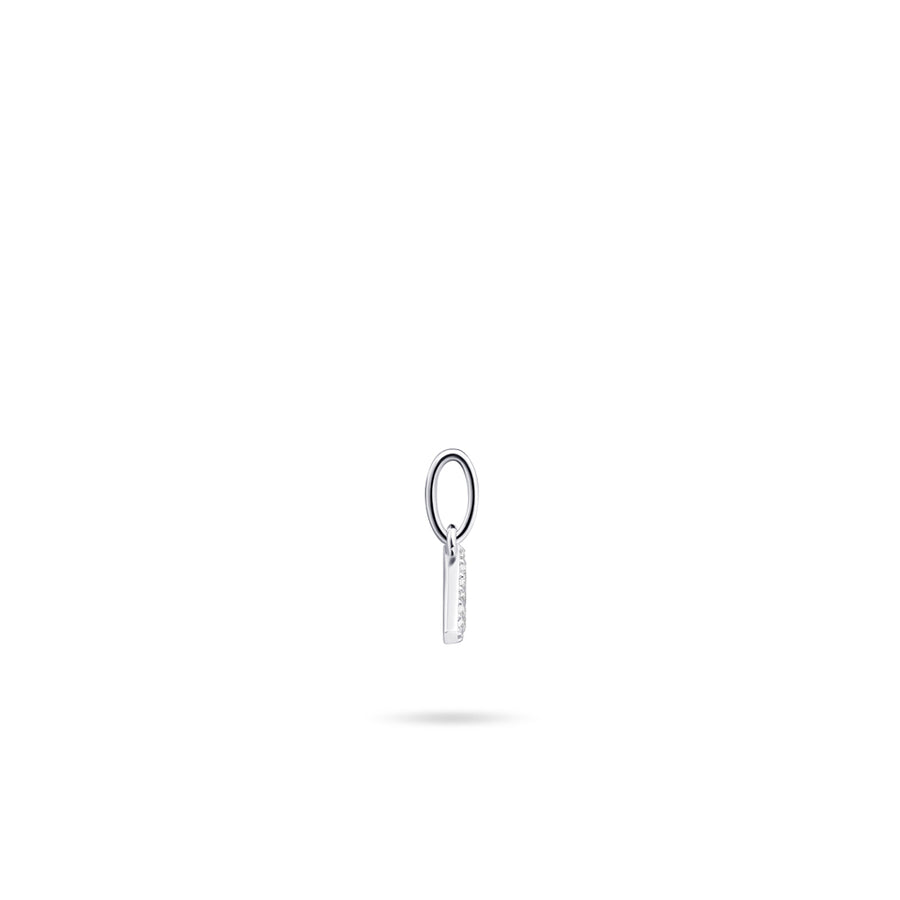 Gisser - Silver P Initial Pendant