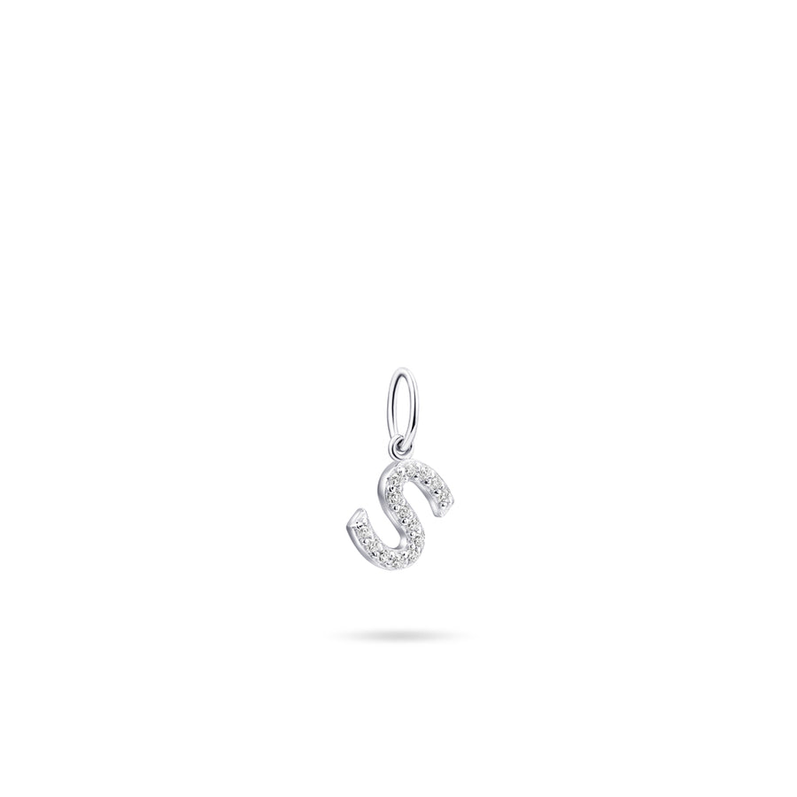 Gisser - Silver S Initial Pendant