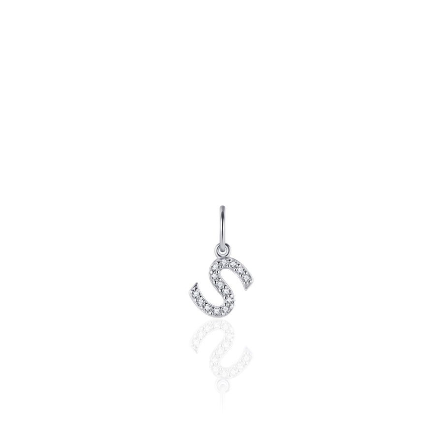 Gisser - Silver S Initial Pendant