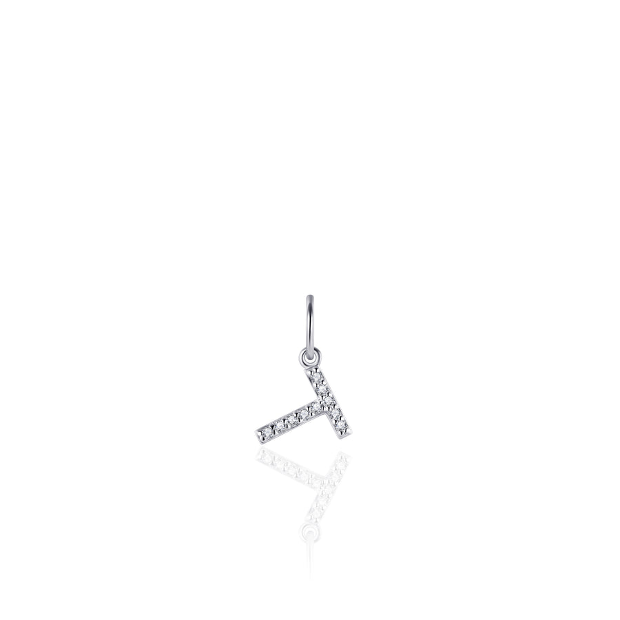 Gisser - Silver T Initial Pendant