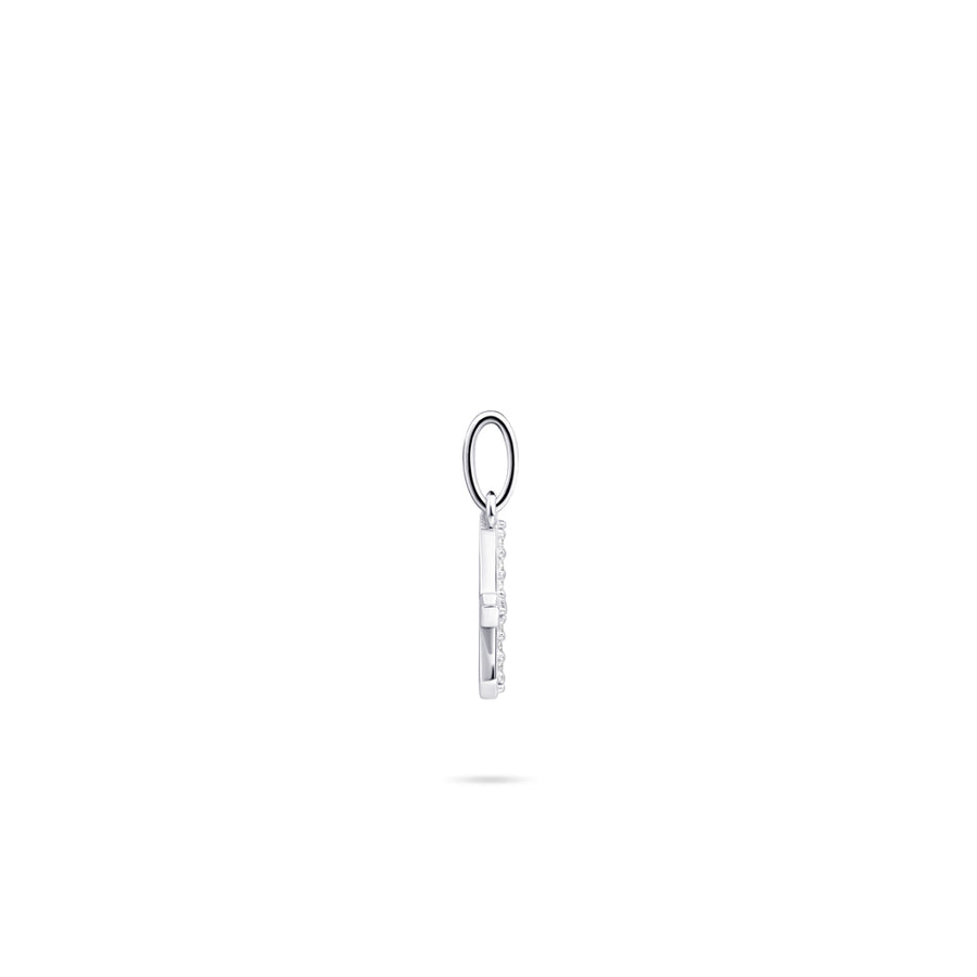 Gisser - Silver X Initial Pendant