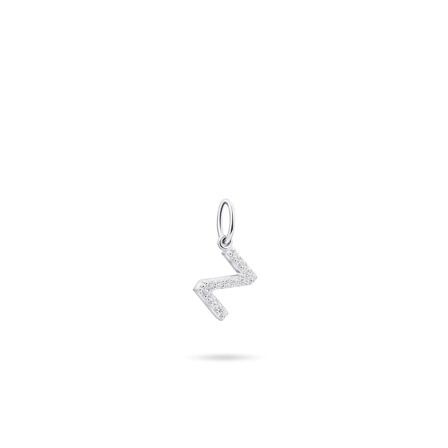 Gisser - Silver Z Initial Pendant