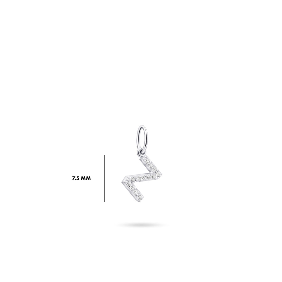 Gisser - Silver Z Initial Pendant