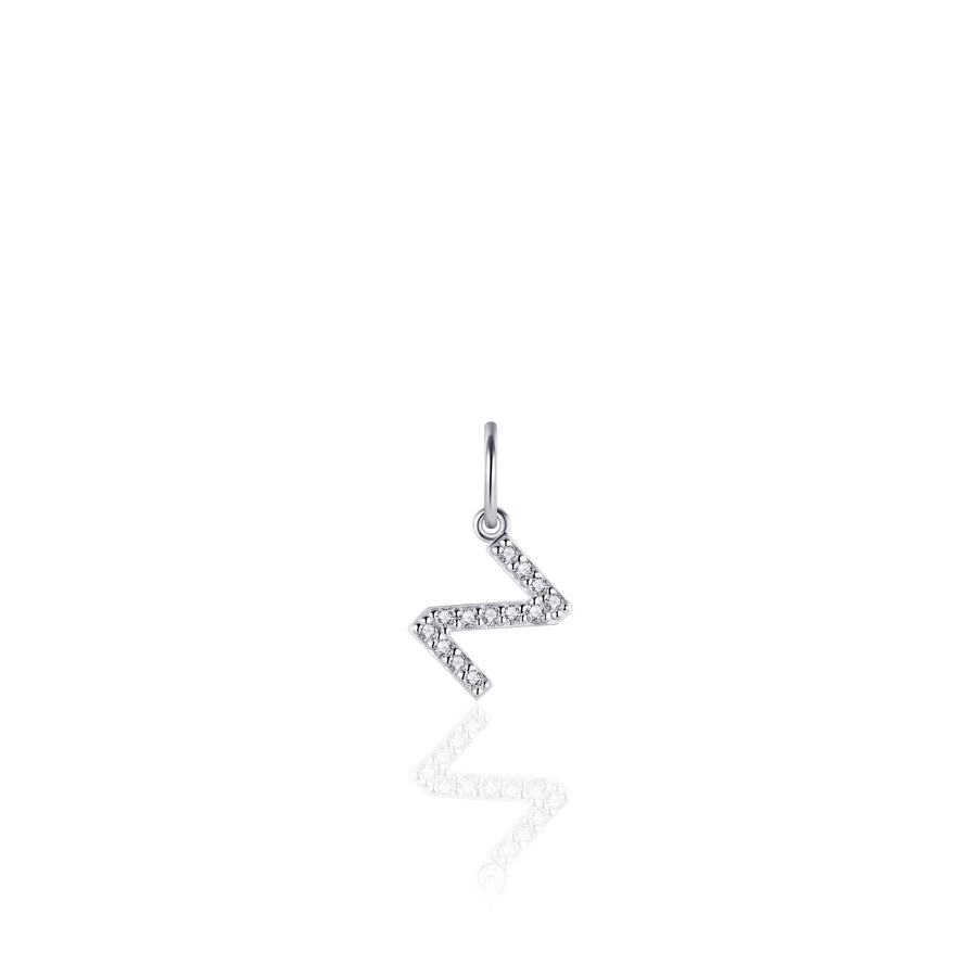 Gisser - Silver Z Initial Pendant