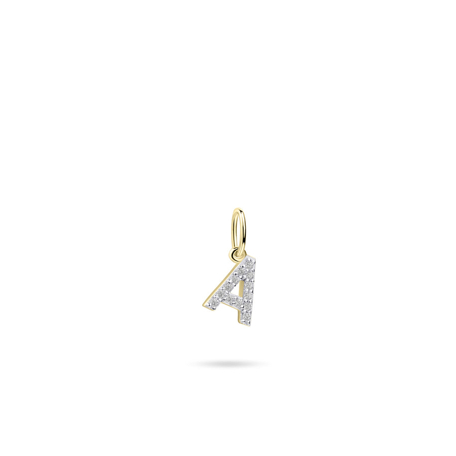 Gisser - Gold Plated A Initial Pendant
