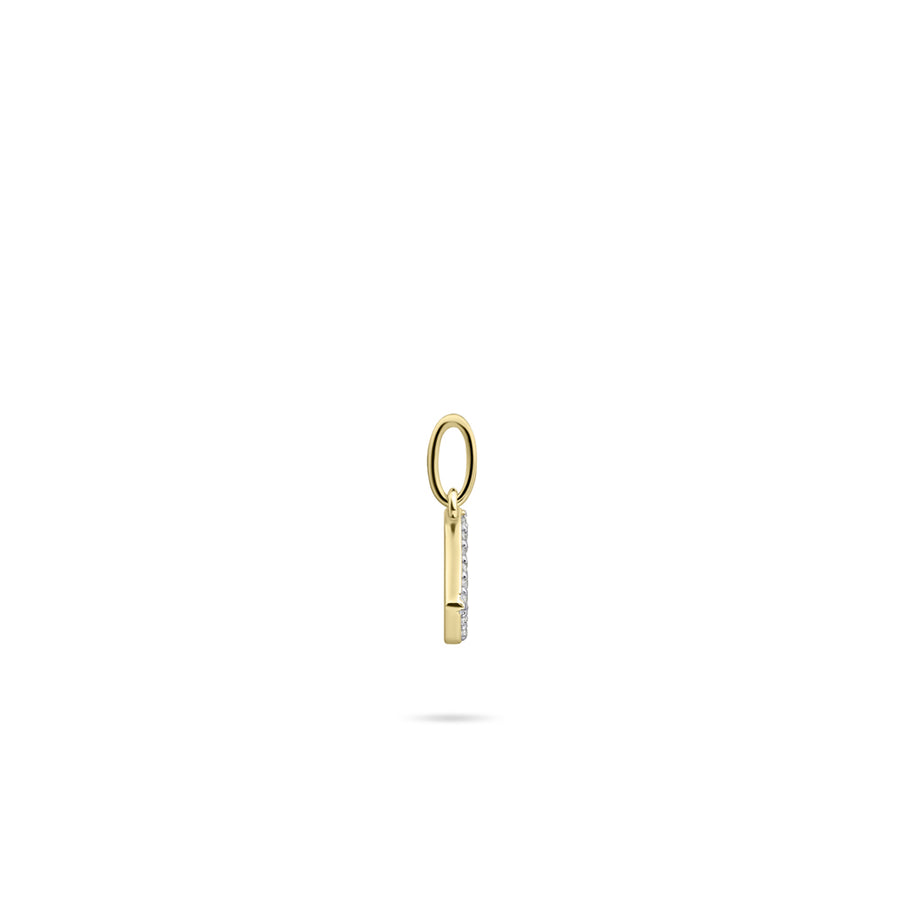 Gisser - Gold Plated B Initial Pendant