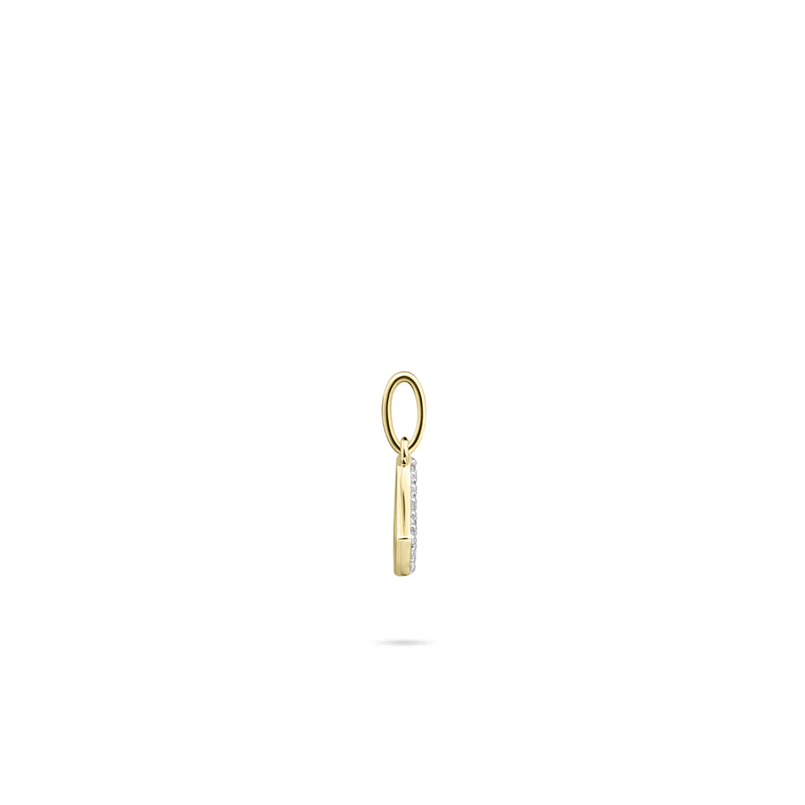 Gisser - Gold Plated D Initial Pendant