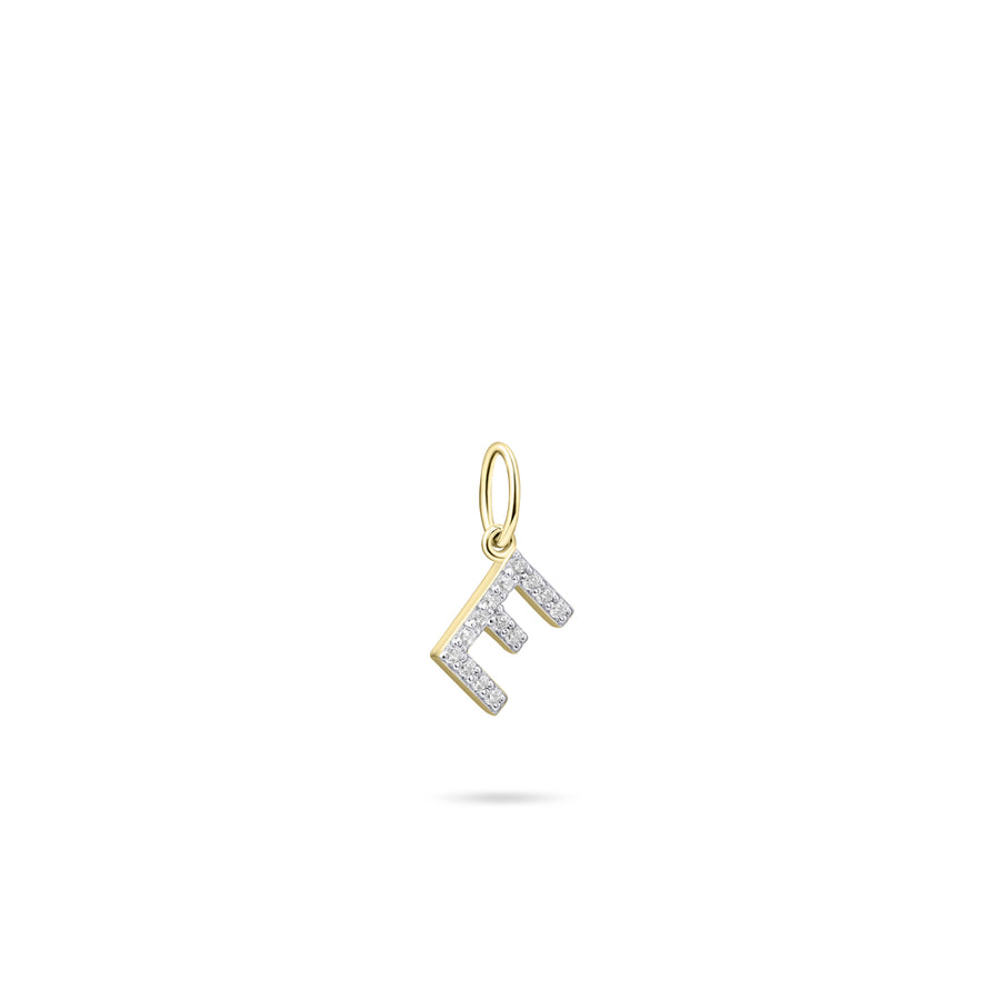 Gisser - Gold Plated E Initial Pendant