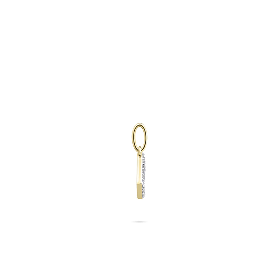 Gisser - Gold Plated E Initial Pendant