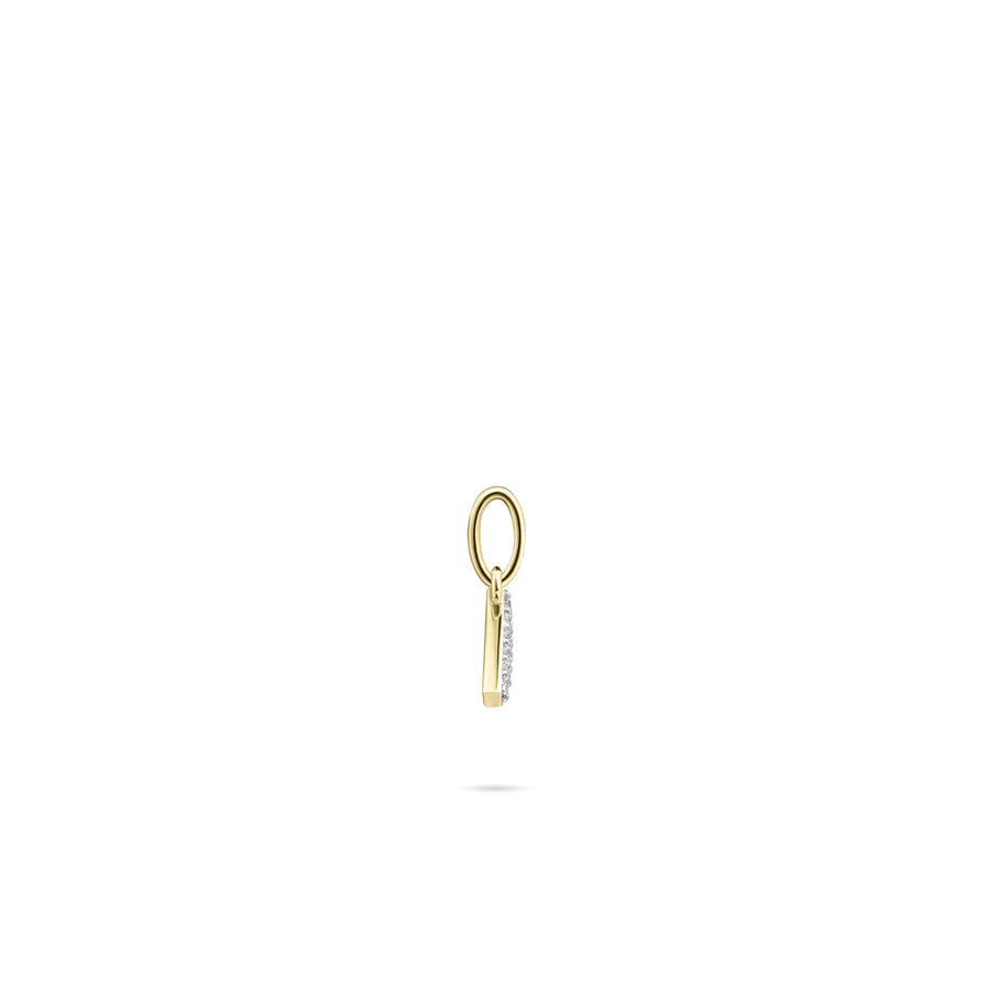 Gisser - Gold Plated F Initial Pendant