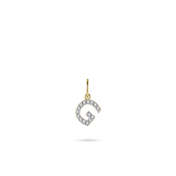 Gisser - Gold Plated G Initial Pendant