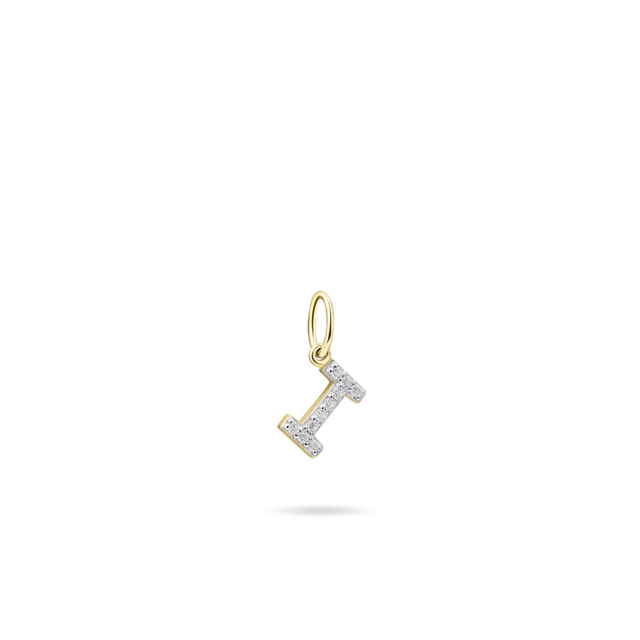 Gisser - Gold Plated I Initial Pendant