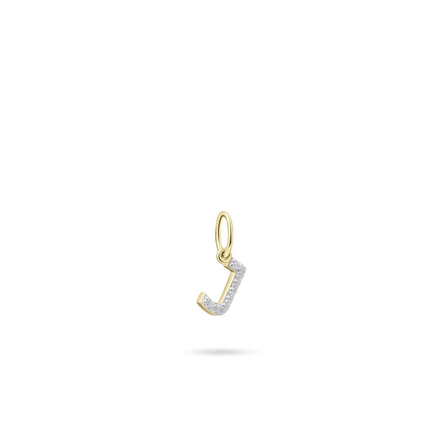 Gisser - Gold Plated J Initial Pendant