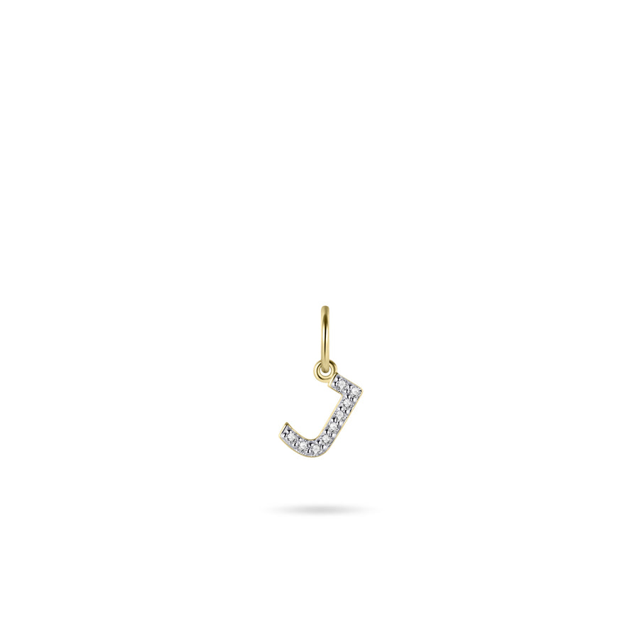 Gisser - Gold Plated J Initial Pendant