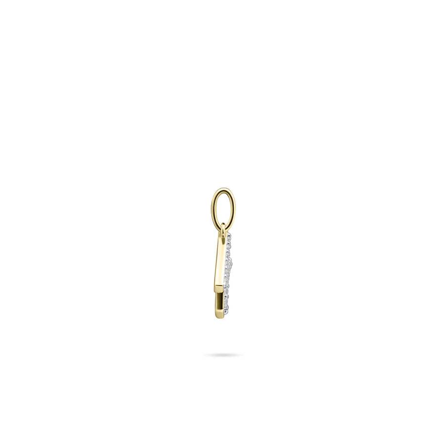 Gisser - Gold Plated K Initial Pendant