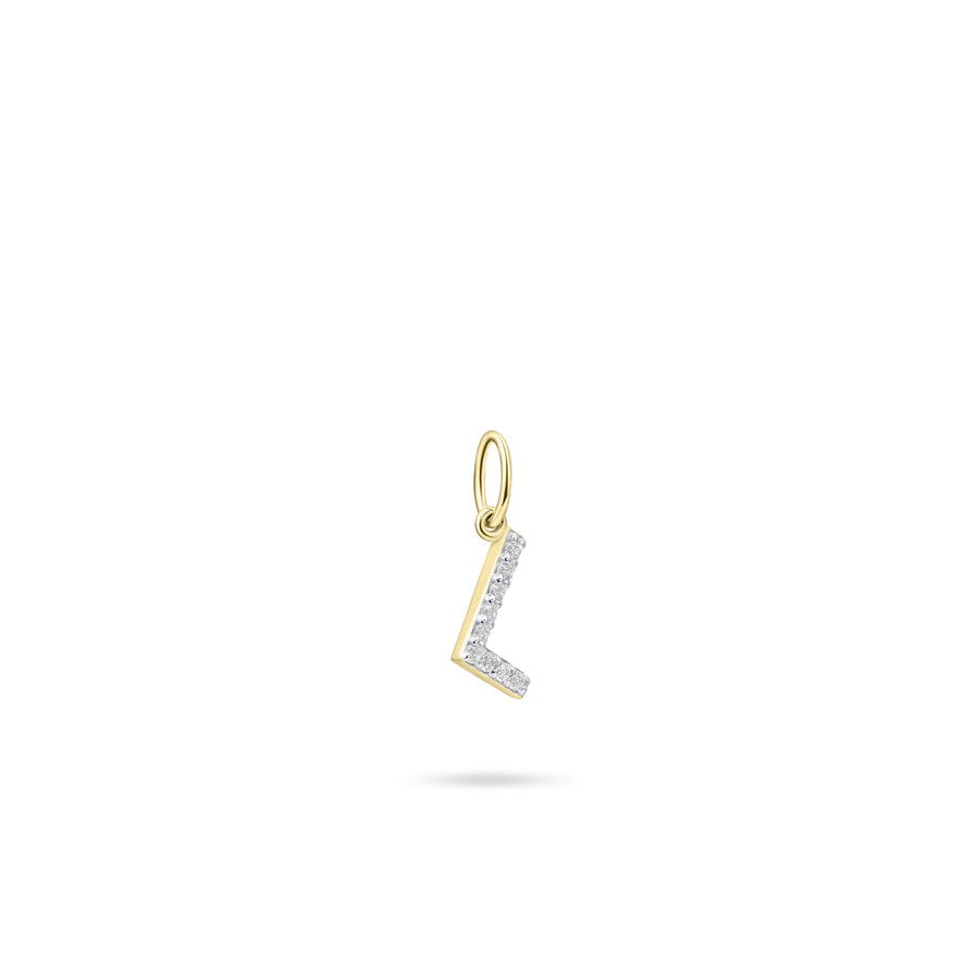 Gisser - Gold Plated L Initial Pendant