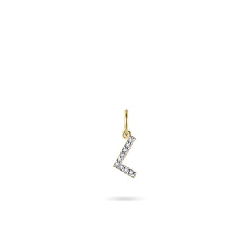 Gisser - Gold Plated L Initial Pendant
