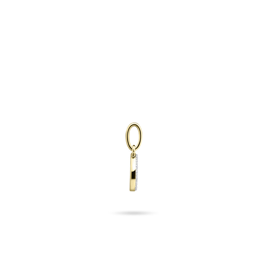 Gisser - Gold Plated O Initial Pendant