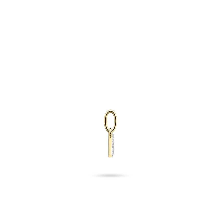 Gisser - Gold Plated P Initial Pendant