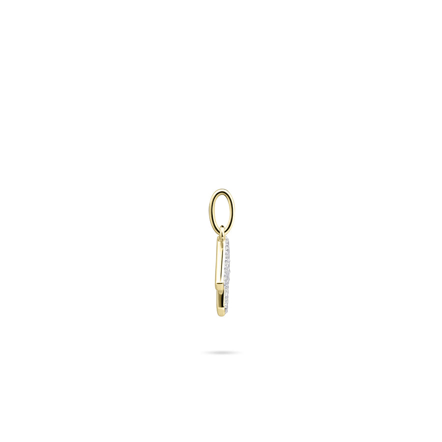 Gisser - Gold Plated R Initial Pendant