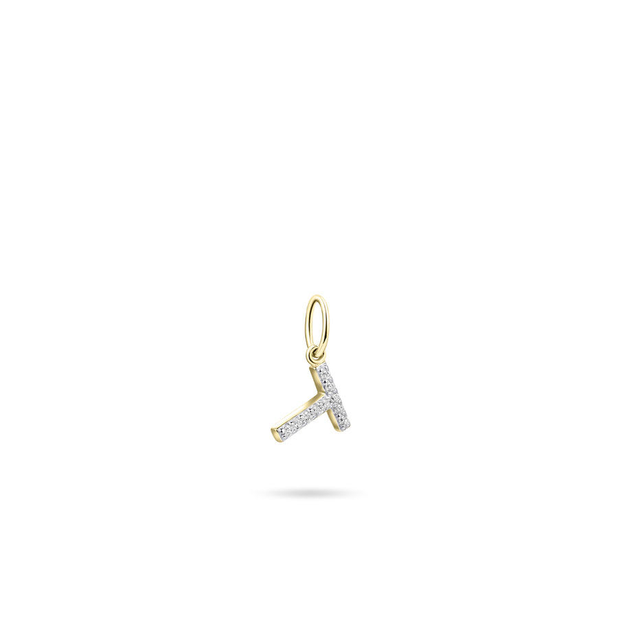 Gisser - Gold Plated T Initial Pendant