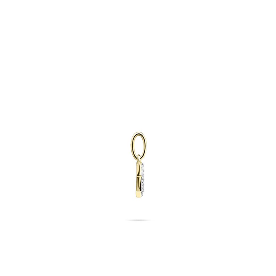 Gisser - Gold Plated T Initial Pendant
