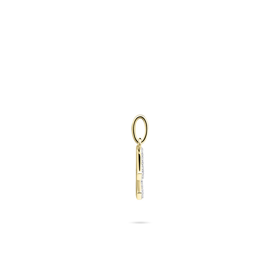 Gisser - Gold Plated W Initial Pendant