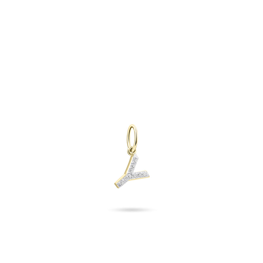 Gisser - Gold Plated Y Initial Pendant