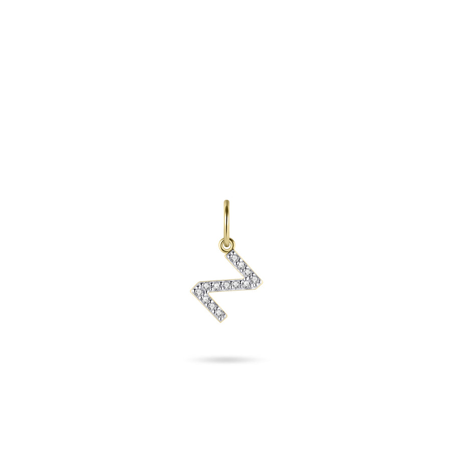 Gisser - Gold Plated Z Initial Pendant