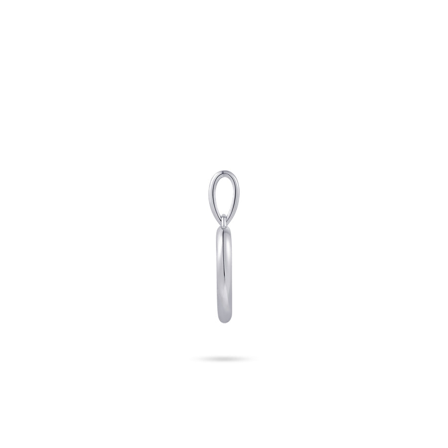 Gisser - Silver Open Heart Pendant