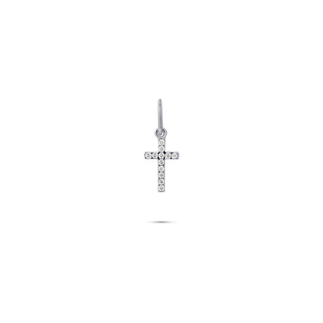 Gisser - Silver CZ Cross pendant