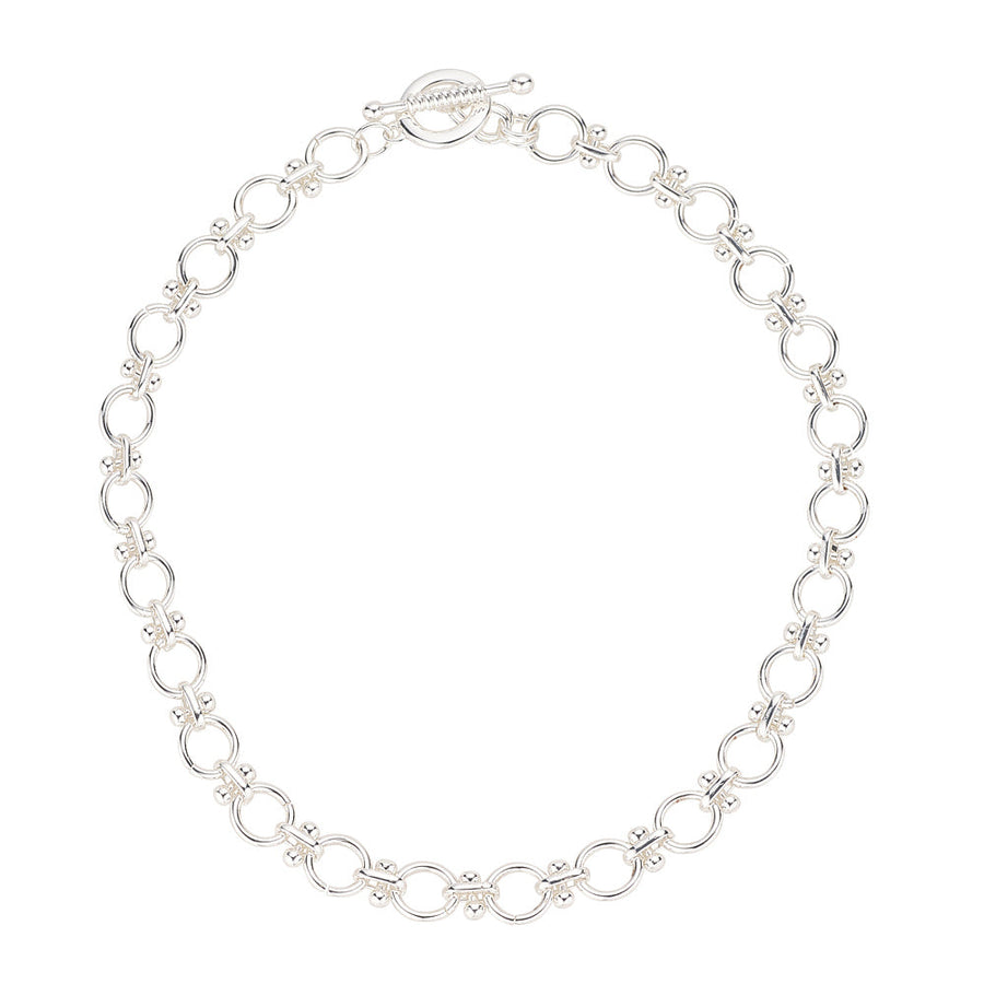 Knight & Day - Layla Silver Necklace