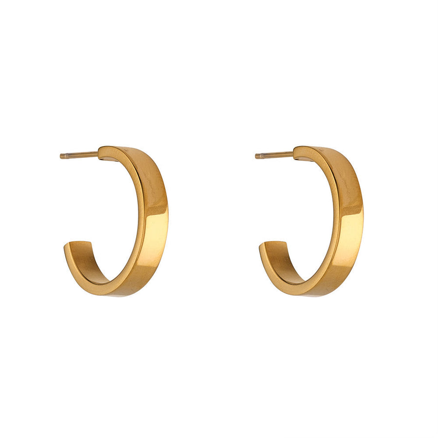 Knight & Day - Kaisley 19mm Hoop Earrings