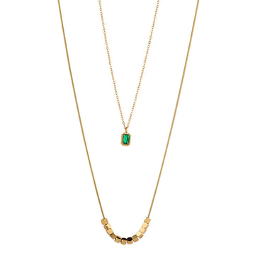 Knight & Day - Keilani Emerald Necklace