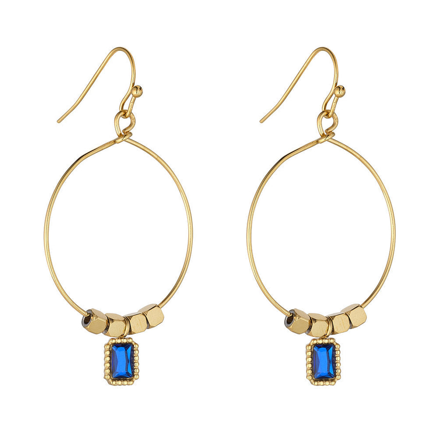 Knight & Day - Keilani Sapphire Earrings