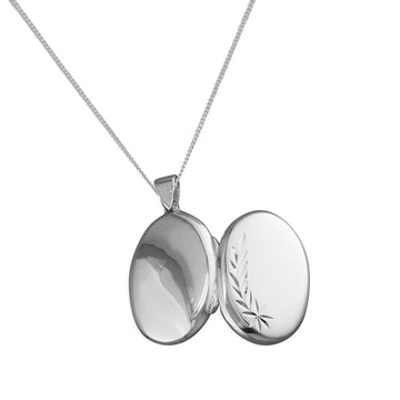 Sterling Silver Pattern Locket