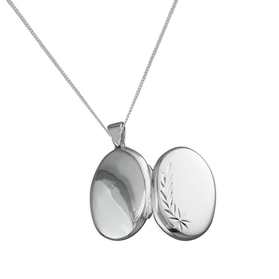 Sterling Silver Pattern Locket