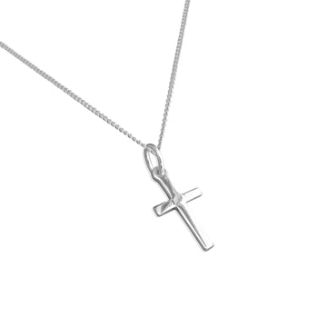 Sterling Silver Cross Necklace