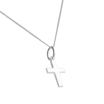 Sterling Silver Cross Necklace