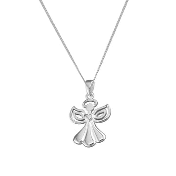 Sterling Silver Angel Necklace