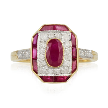 Ruby & Diamond Ring