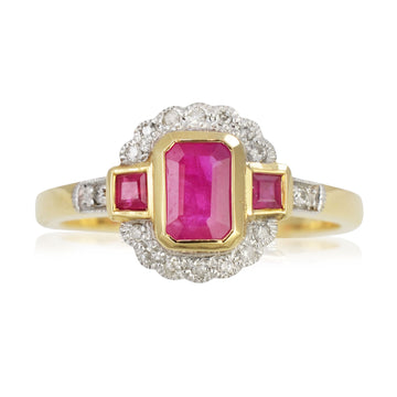 Ruby & Diamond Ring