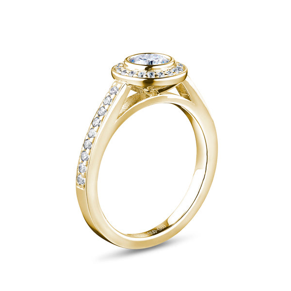 Cluster Diamond Ring