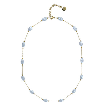 Knight & Day - Faux Freshwater Pearl Style Necklace