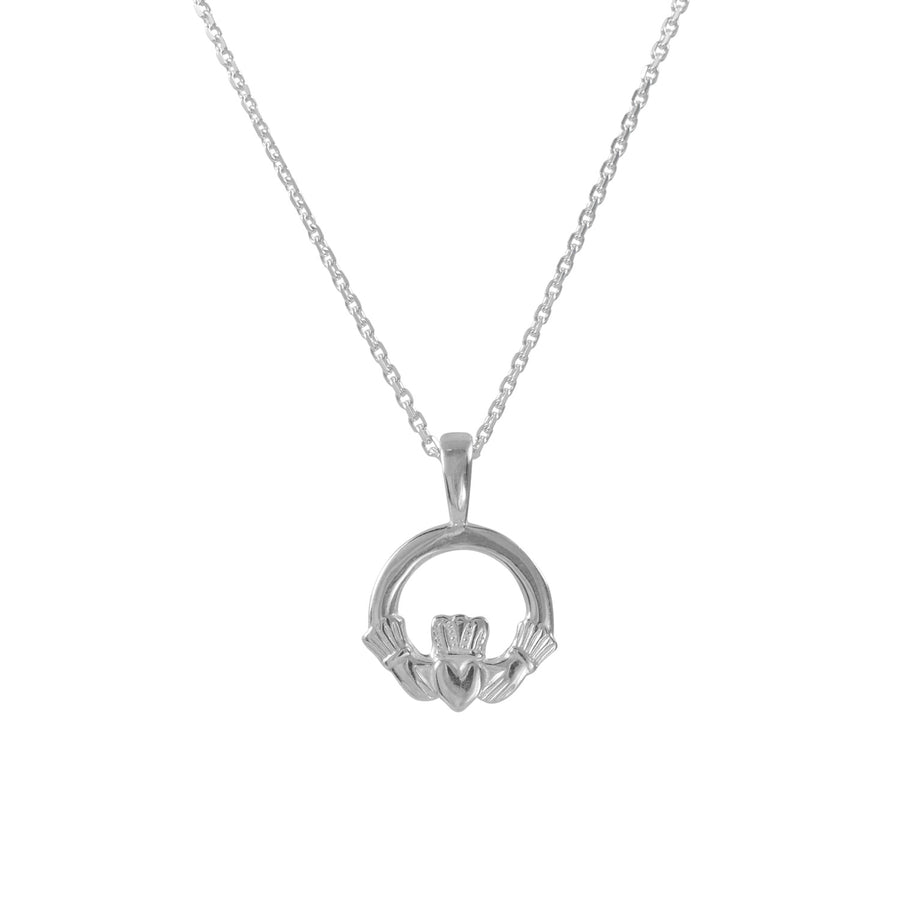 Sterling Silver Claddagh Pendant