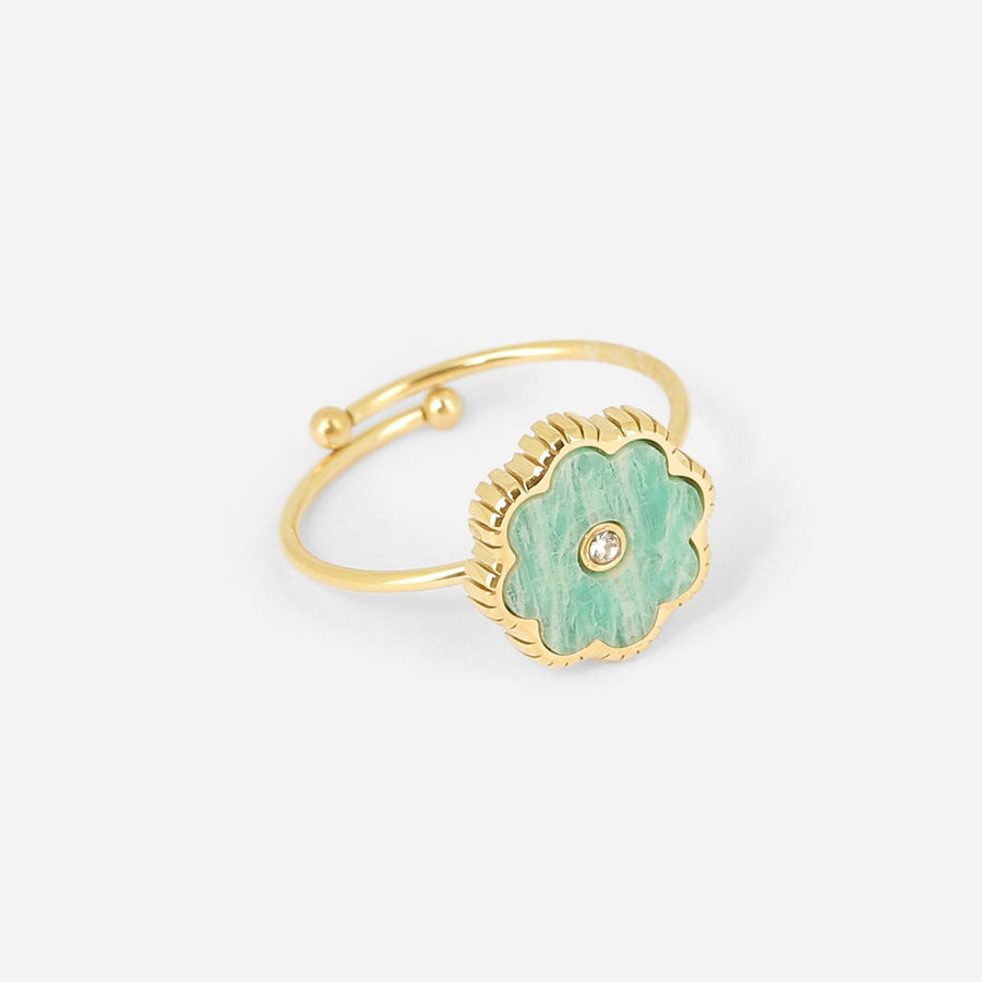 Zag Bijoux - Fiore Ring Amazonite