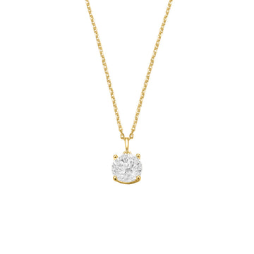 Nana Kay - Classic Solitaire Cz Caelia Necklace