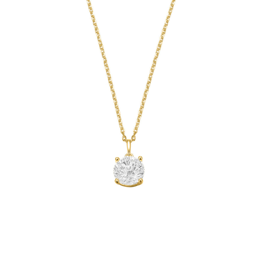 Nana Kay - Classic Solitaire Cz Caelia Necklace