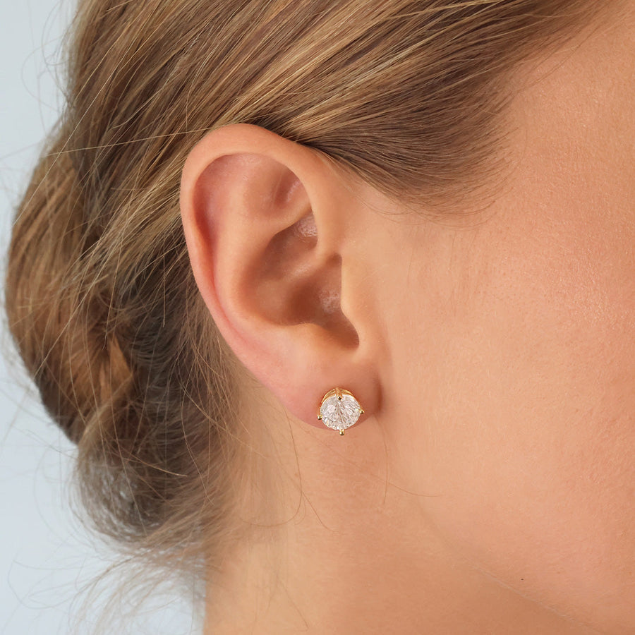 Nana Kay - Classic Solitaire Cz Caelia Earrings